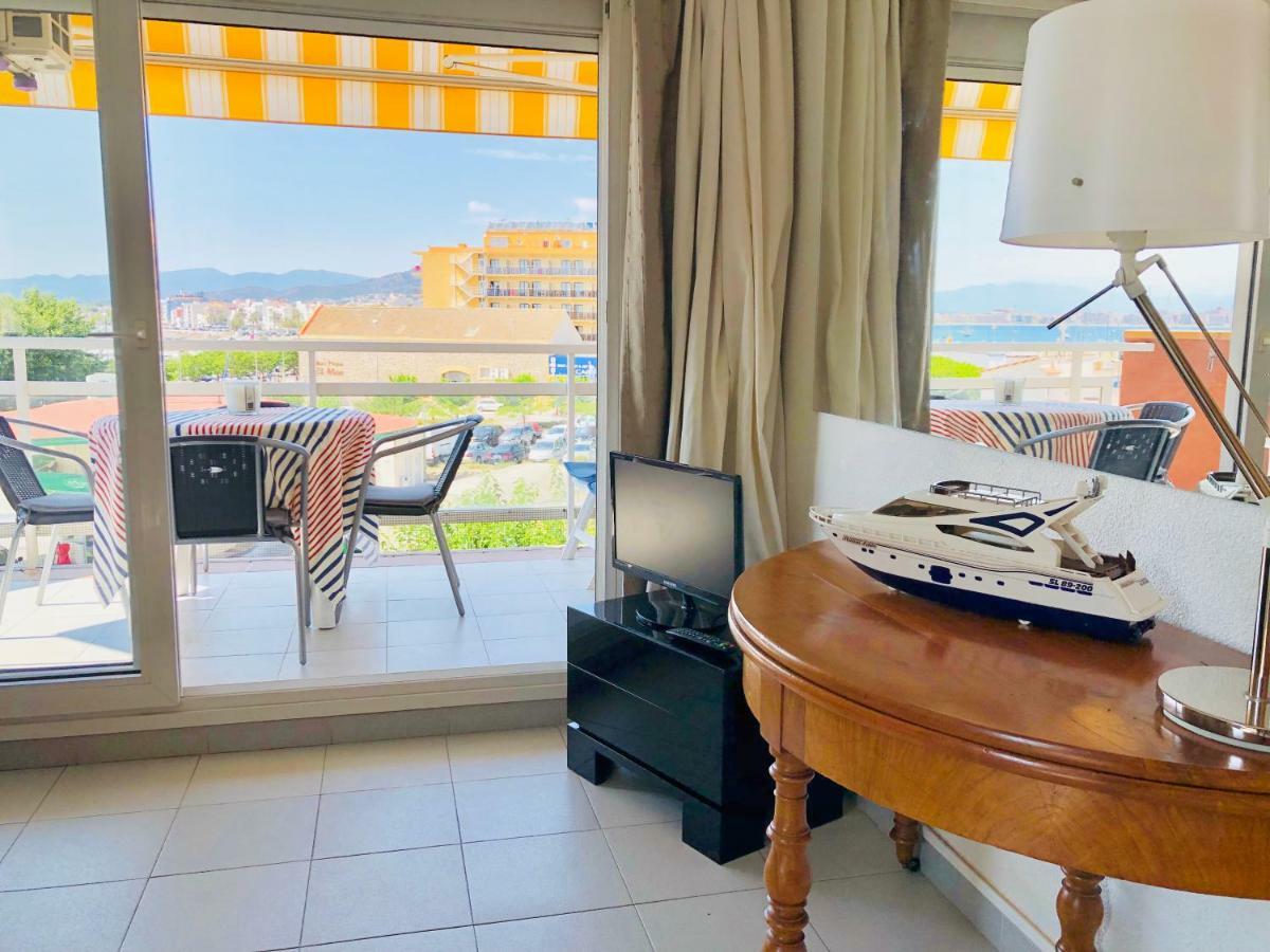罗萨斯Roc Mar 7 2A - Apartamento Cerca Del Centro Y De La Playa - Terraza Con Vistas Al Mar Y Al Puerto公寓 外观 照片